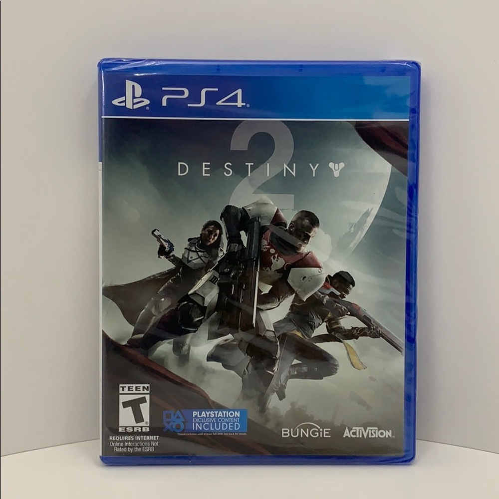 New, PS4, Destiny 2, Game, Rated T.